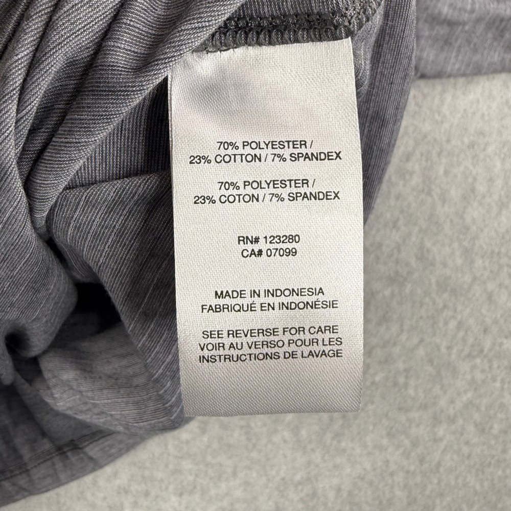 Travis Mathew Shirt Mens Large Gray Performance 1/4 Zip Golf Stretch Pullover - Picture 10 of 13